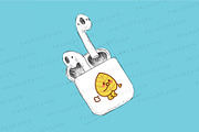 Cute Kawaii Autumn Leaf Character, a Seasonal Illustration by Palau (Thumbnail 6 of 12)