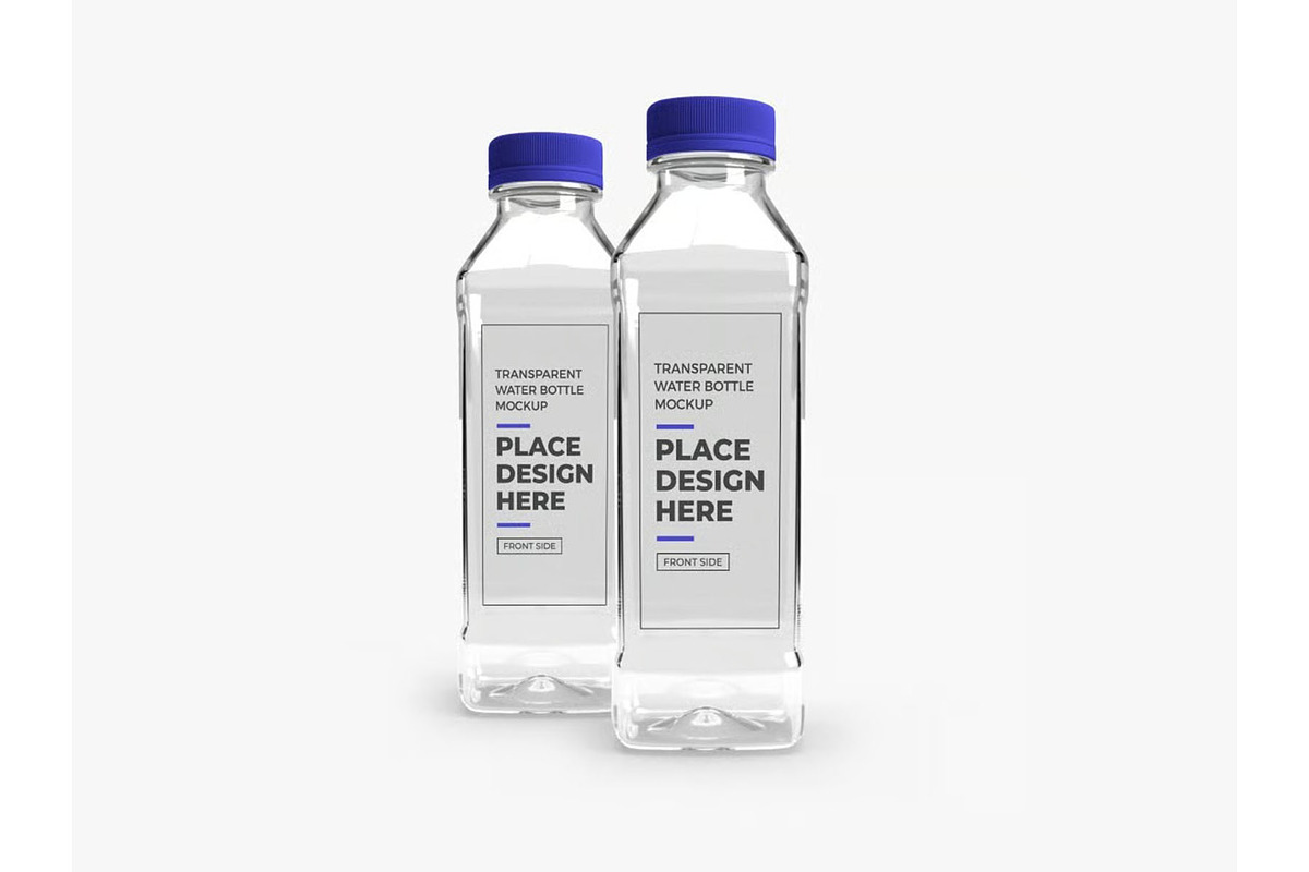 Plastic Bottle Mockup Template Set, a Household Mockup by DesignRushMarket (Photo 9 of 11)