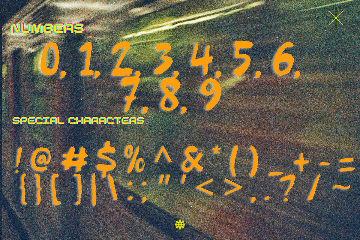 ChaosInk - Scribbles Font, a Handwritten Font by PaperMoon (Photo 4 of 4)