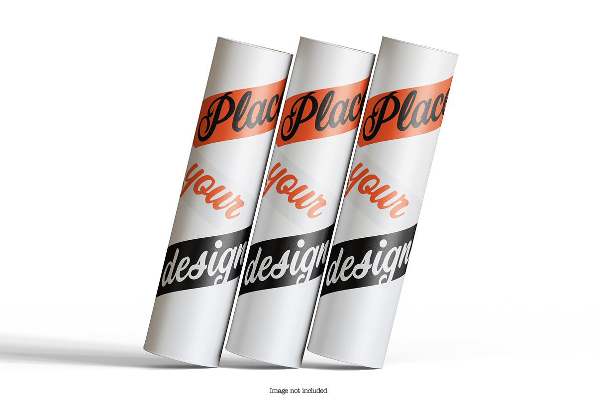 Paper tube packaging mockup bundles, a Packaging Mockup by Ambo Ampeng (Photo 28 of 32)