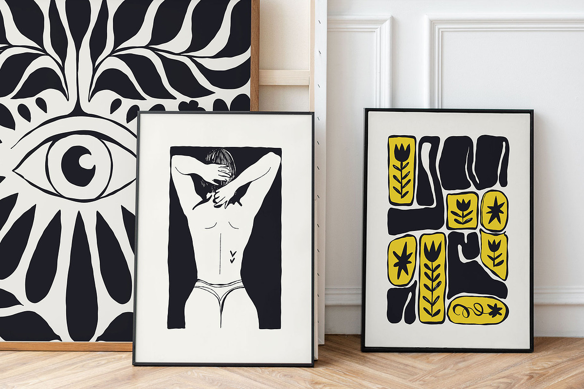 Modern Art | Creator Kit, an Object Graphic by KetteCreate (Photo 17 of 18)