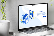 Money Transfer concept, a Technology Illustration by Good Studio (Thumbnail 3 of 3)