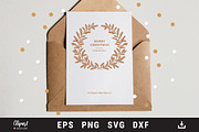 Christmas wreath, Winter Frame SVG, an Object Graphic by ClipartMuchLove (Thumbnail 5 of 6)