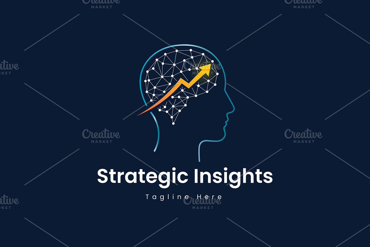 Strategic Growth & Tech Logo Design