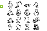 Robotics Automation Set, an Object Graphic by RT Studio (Thumbnail 1 of 4)