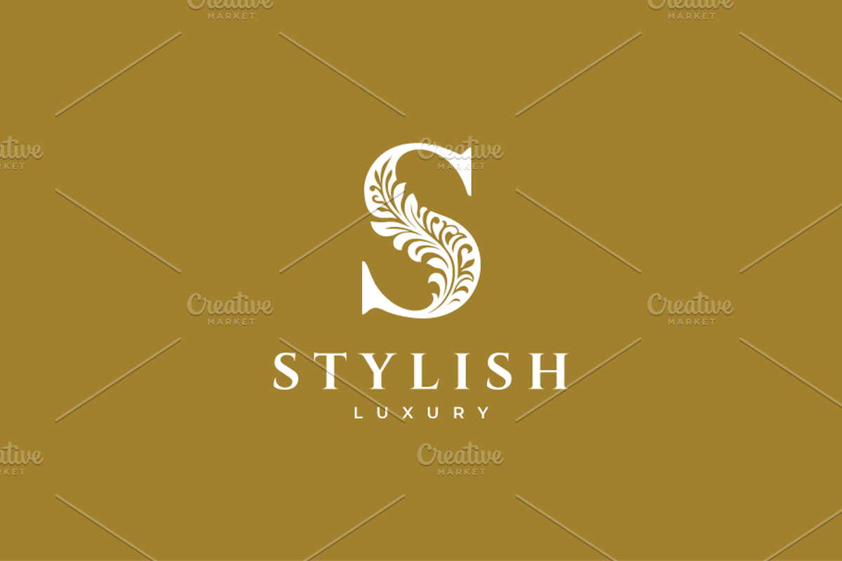 Stylish Letter S Logo, a Branding & Logo Template by yopie (Photo 2 of 3)