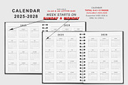 2025 Sunday & Monday Starts Planner, a Stationery Template by MNT-Creator (Thumbnail 4 of 10)