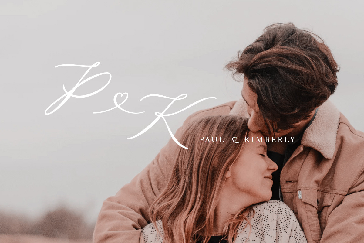 Della Brian - Lovely Wedding Font, a Script Font by Letterhend Studio (Photo 8 of 9)