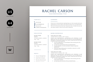 Executive Resume & Cover Letter Word