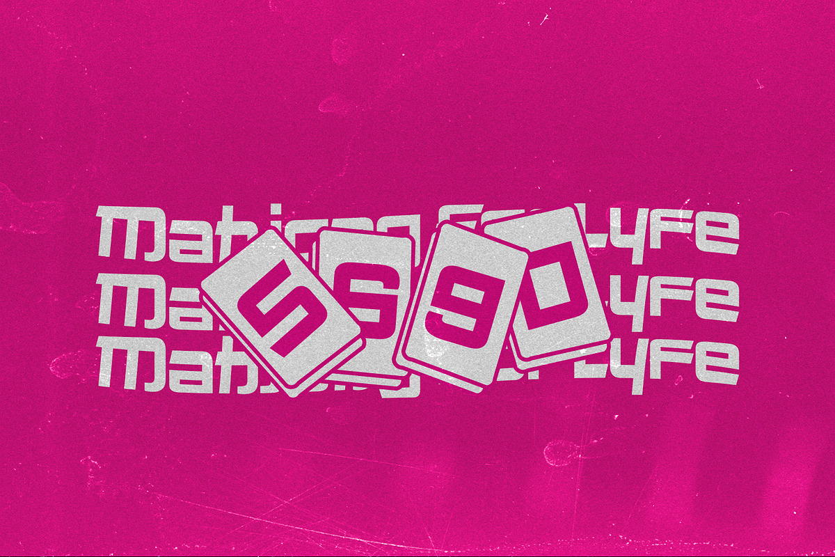Cas Kirigami Oriental Typeface, a Sans Serif Font by Casloop Studio (Photo 6 of 15)