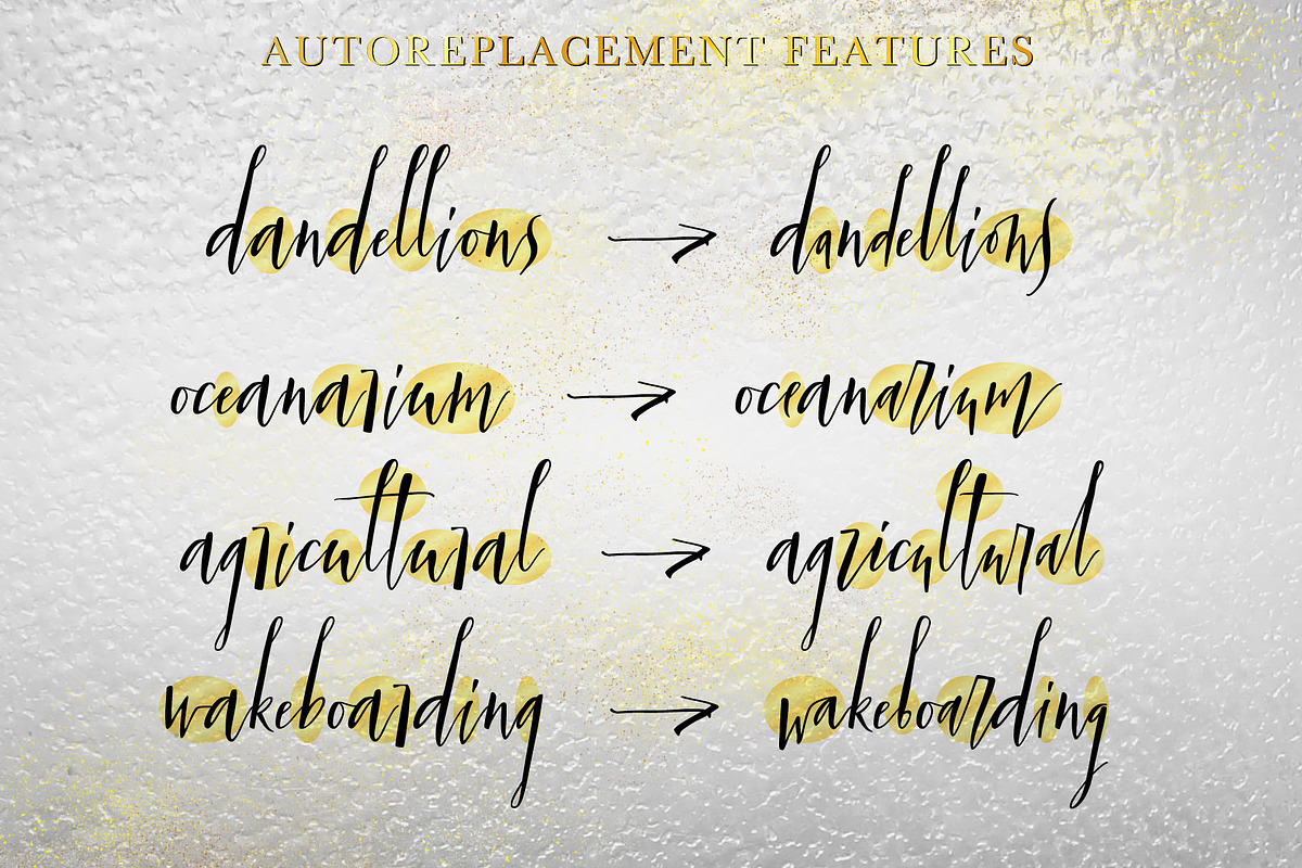 Cohen signature font preview 6