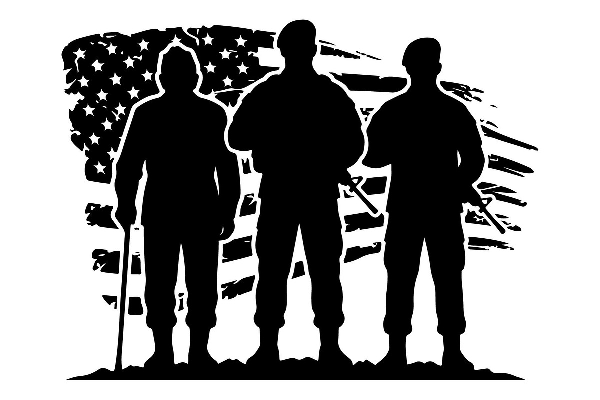 Soldier Team Patriot Flag, an Object Graphic by Gfx_Store (Photo 2 of 16)