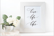 Lorriana Script, a Script Font by Moly Mol (Thumbnail 2 of 8)