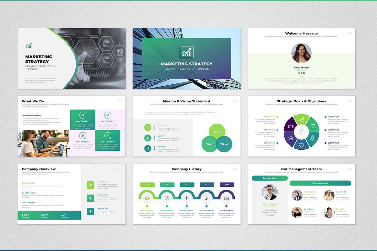 Marketing Strategy Presentation, a Presentation Template by Design Vault (Photo 2 of 7)