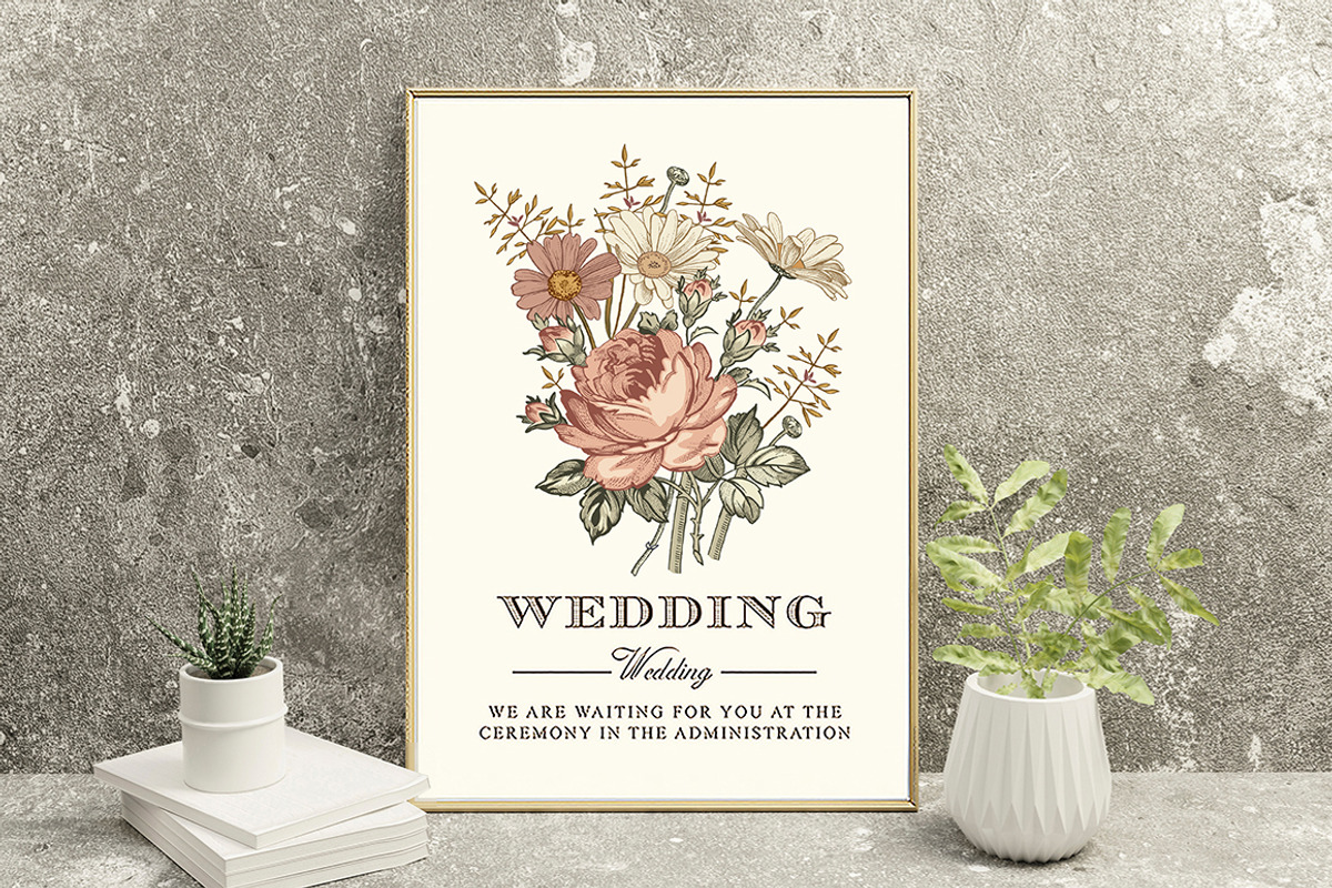 Set Seamless Flowers Roses Hibiscus, a Pattern Graphic by Vintage (Photo 11 of 13)