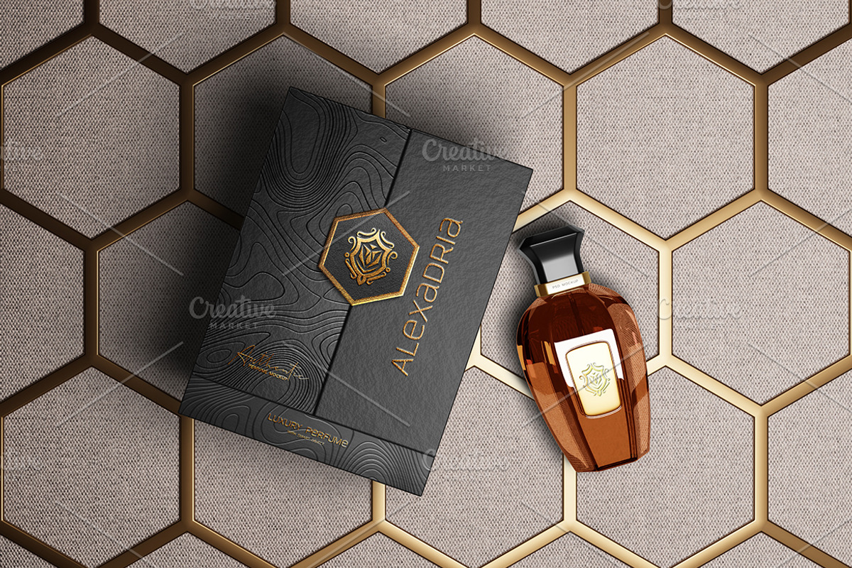 Realistic Luxury Bottle PSD Mockup, a Packaging Mockup by Artlogs x Modaldesain (Photo 4 of 4)