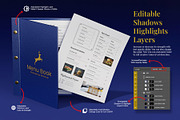 Menu Book Mockup Set - Leather Cover, a Books & Magazine Mockup by Remnand Studio (Thumbnail 5 of 10)