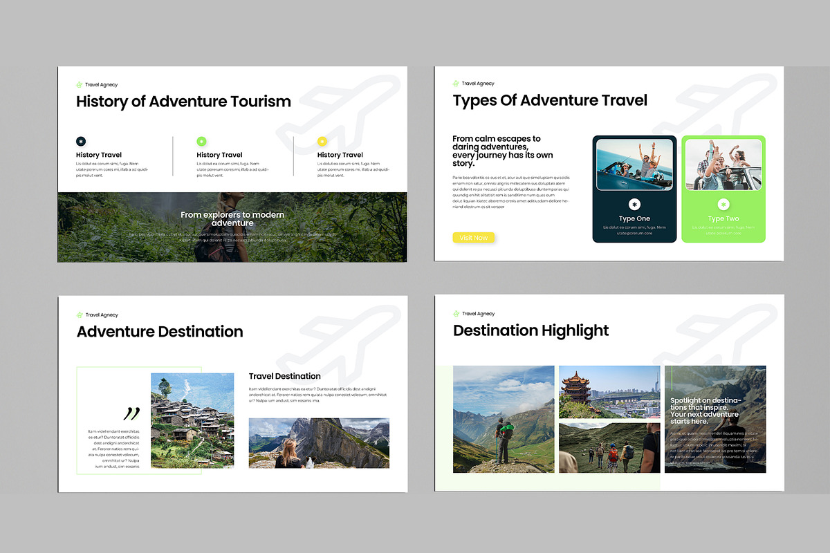 Adventure Travel Presentation Design, a Presentation Template by MightyDesign (Photo 4 of 8)