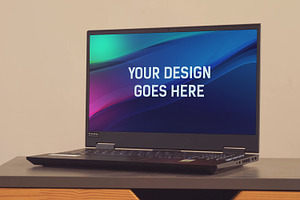 HP Omen Display Mockup #06
