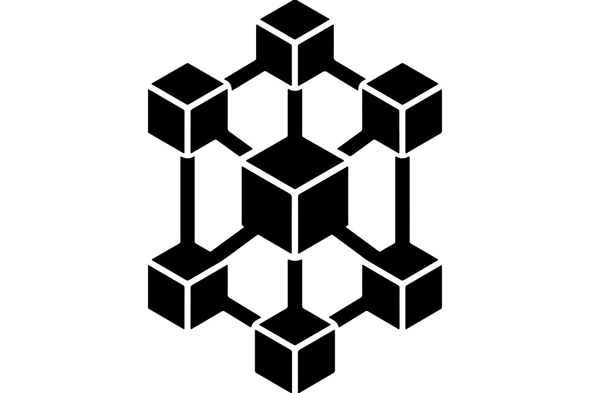 Blockchain and network illustrations, a Technology Illustration by balal (Photo 4 of 13)