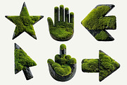 Moss on Rock Font, a Sans Serif Font by Handmadefont (Thumbnail 14 of 16)