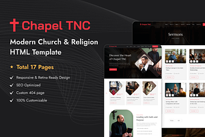 Chapel TNC - Church Website Template, a HTML Template by TNCFlow
