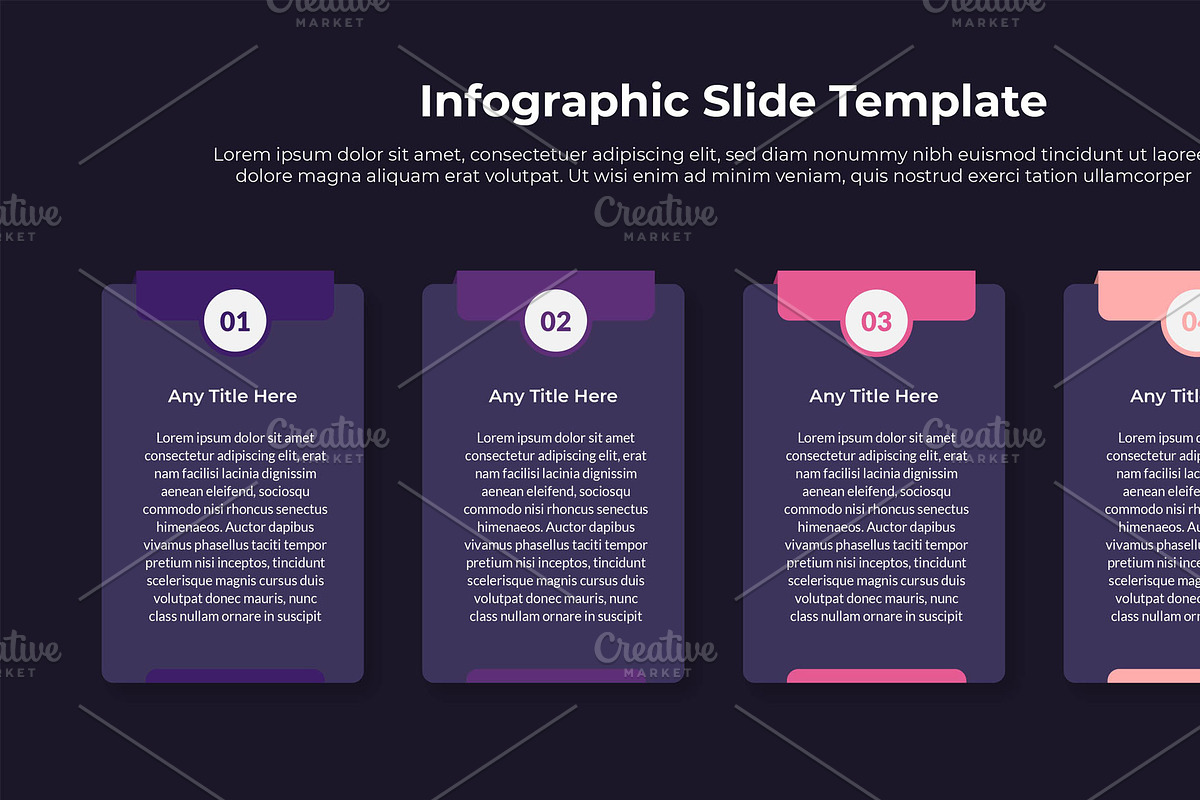 Infographic Slide for Illustrator preview 8
