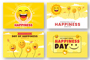 15 World Happiness Day Illustration