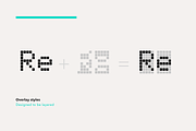 Liquid LCD Pixel font (28 styles), a Font by SelfBuild Type (Thumbnail 4 of 15)