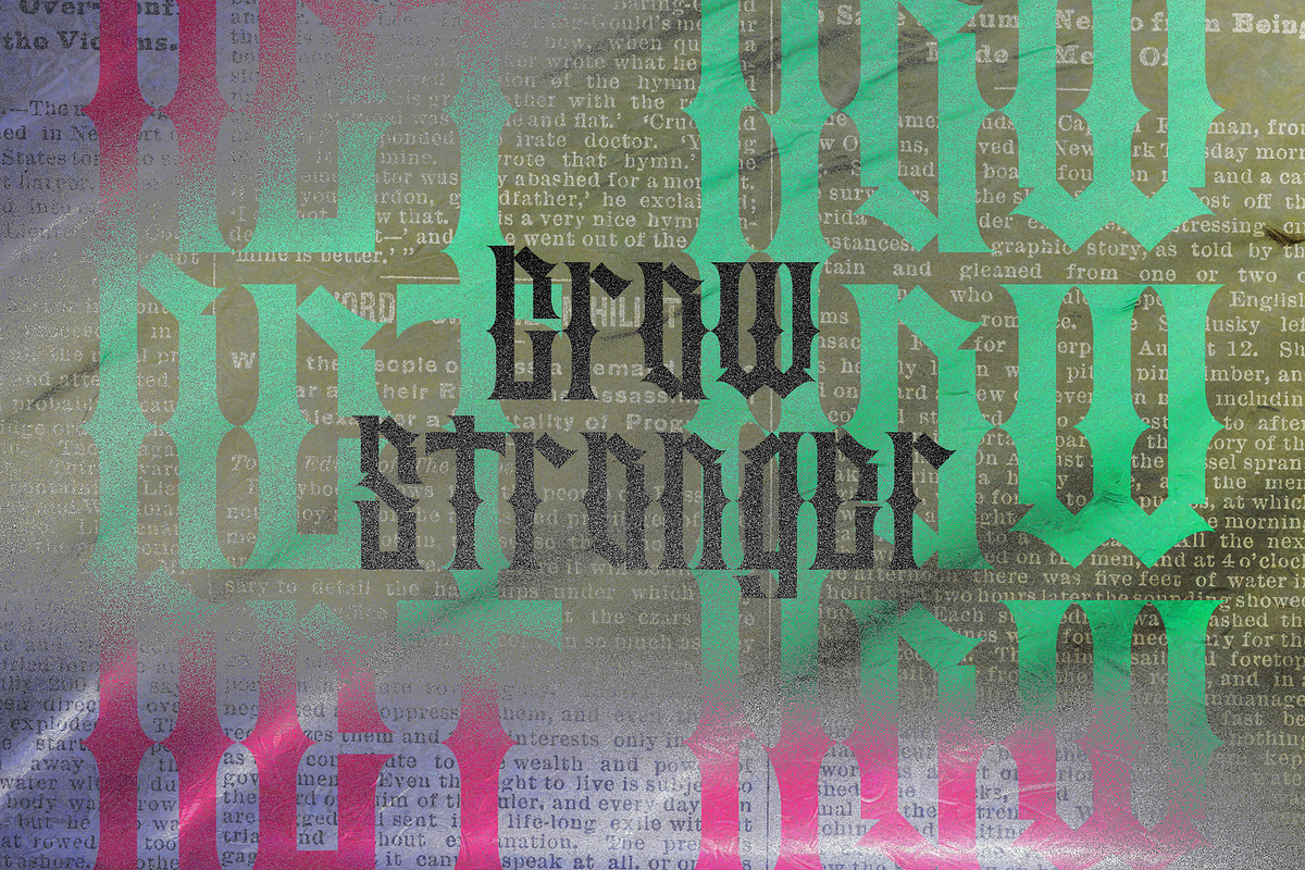 Sikstu Font | Blackletter, a Blackletter Font by Jadatype.id (Photo 5 of 8)