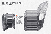 3D Pixelated Geometry Pack, a Graphic by softulka (Thumbnail 5 of 8)