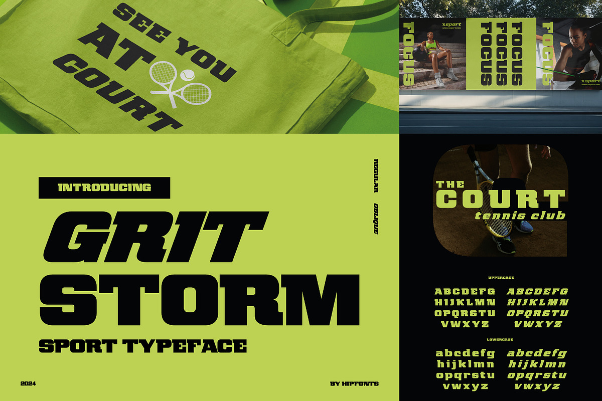 The Sports Font Bundle (20 Fonts!), a Sans Serif Font by HipFonts (Photo 5 of 8)
