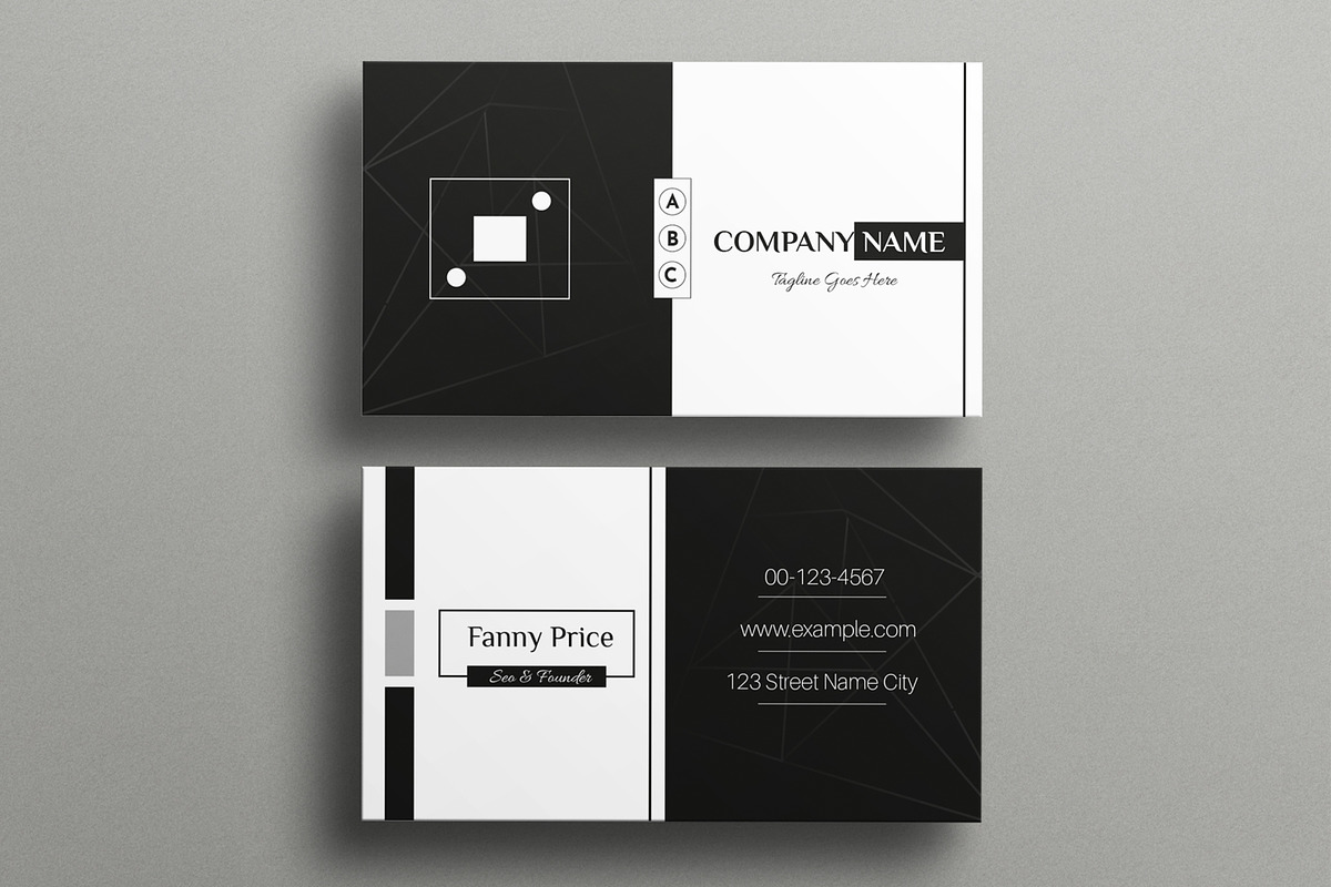 Business Card Template Design, a Business Card Template by MightyDesign (Photo 1 of 6)