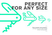 LINEO 1 - 2100+ icons, an Outline Icon by sharpnose (Thumbnail 4 of 14)