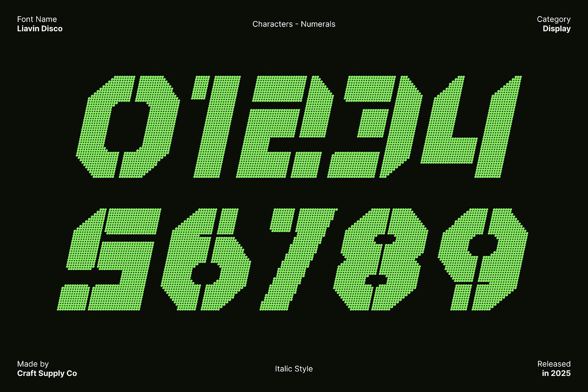 Liavin Disco, a Sans Serif Font by Craft Supply Co. (Photo 6 of 8)