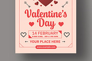 Valentines Day Party Flyer Template, a Flyer Template by MightyDesign (Thumbnail 3 of 8)