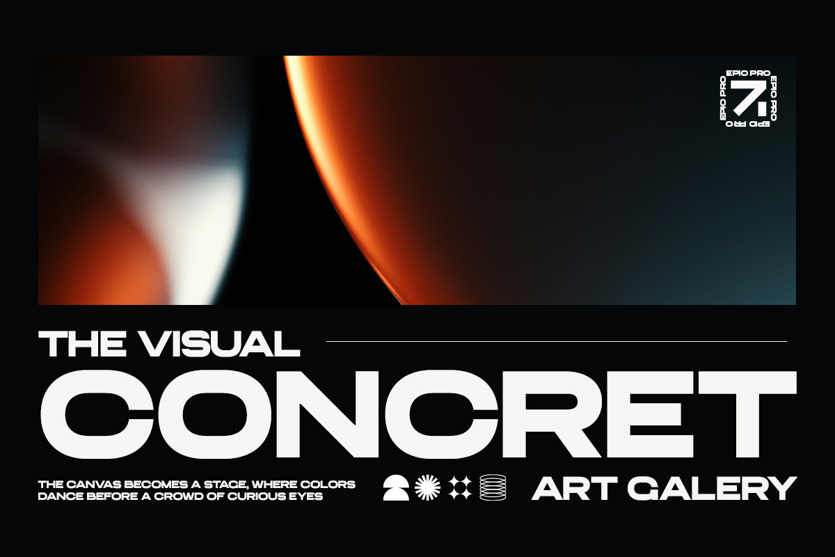GC EPIC PRO - Future Extended Sans, a Sans Serif Font by Glyphonic (Photo 8 of 15)
