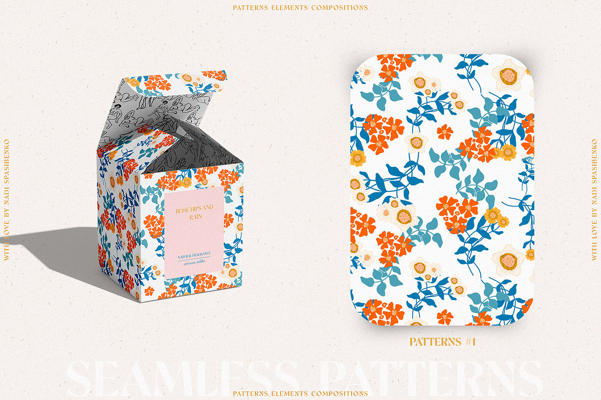 Floral Boutique || Vector Floral Set, an Illustration by nadispasibenko (Photo 5 of 15)