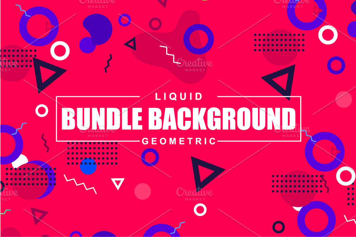 Geometric and Liquid Background Kit, a Texture Graphic by alexdndz (Photo 1 of 31)