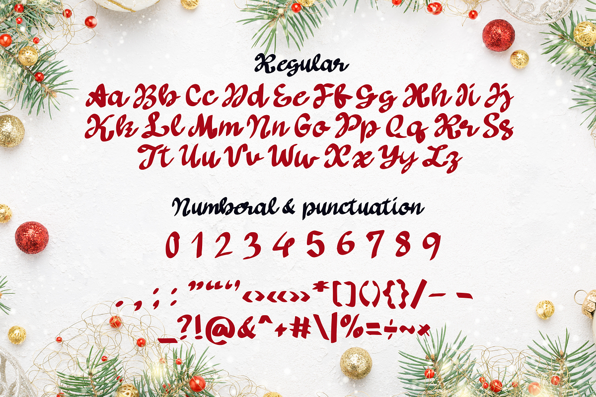 Velvet Christmas is Script font, a Script Font by Brown Cupple (Photo 12 of 12)