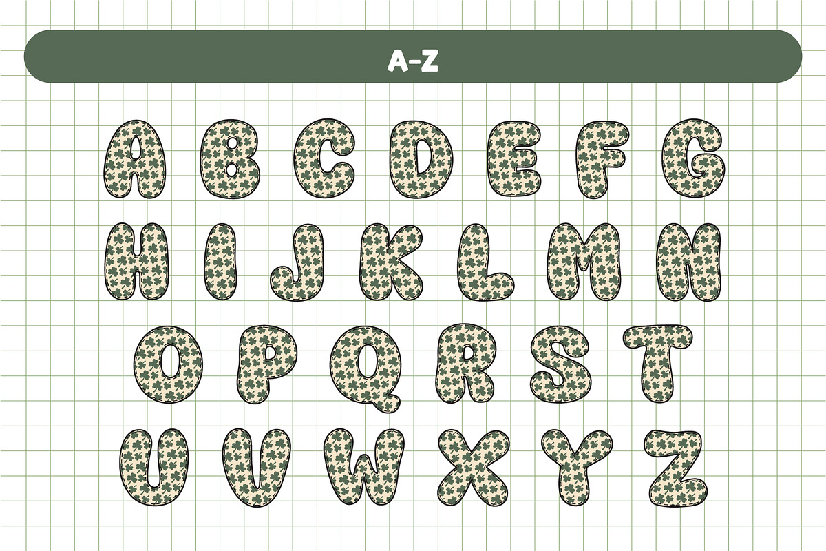 Fox Clover Color Font, a Symbol Font by Fox7 By Rattana (Photo 6 of 10)
