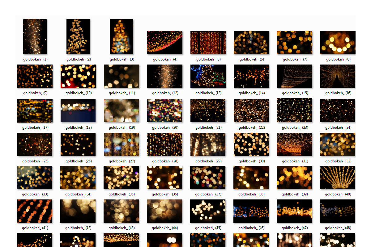 Gold Bokeh JPG photoshop overlays, a Plug-in Add-On by ZephyrDigital (Photo 7 of 7)