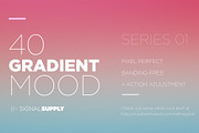 GradientMood - 40Gradient Background, a Texture Graphic by SignalSupply (Thumbnail 5 of 6)