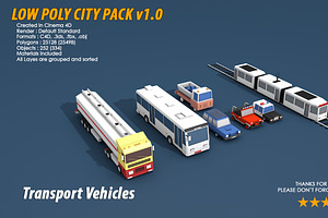 Low Poly City Pack 1