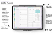 Pastels Digital Planner-(Goodnotes), a Stationery Template by Bella+Sophia Creative (Thumbnail 2 of 6)