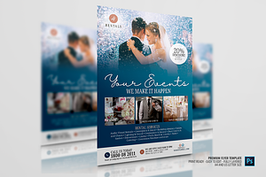 Wedding Rentals Services Flyer