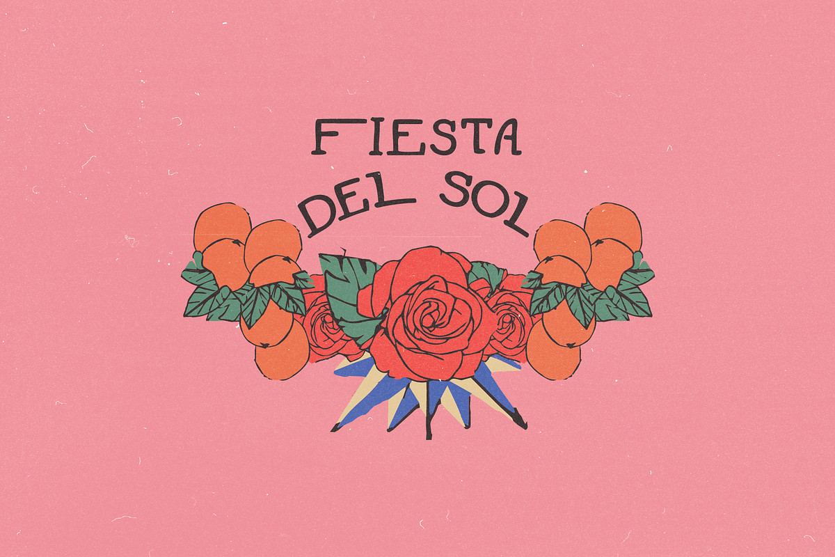 FIESTA DEL SOL, a Decorative Illustration by Kukla Studio (Photo 1 of 7)