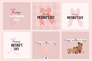 Happy Mother's Day Card Set, a Seasonal Illustration by Rose Design (Thumbnail 6 of 8)