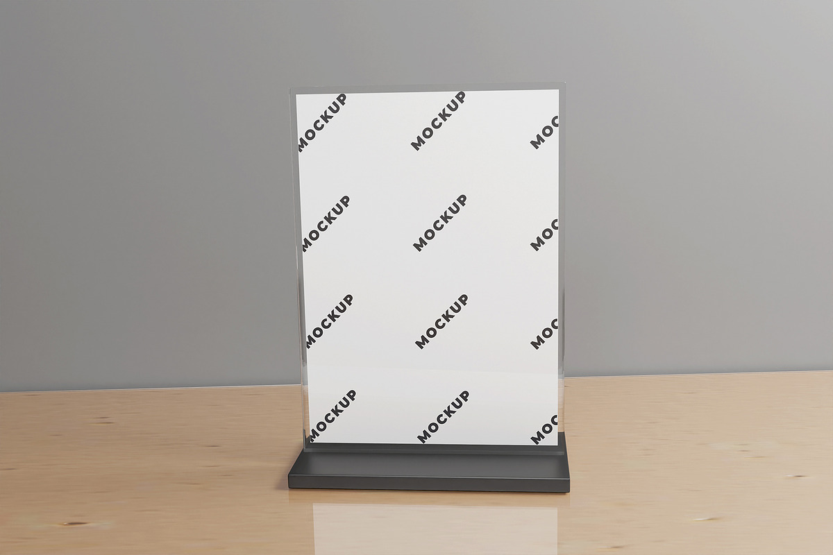 Table tent mockup, an Advertising Mockup by My Mockup (Photo 5 of 5)