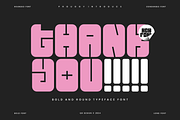 Yaron Sokac - Groovy & Funky Font, a Sans Serif Font by QR Design Studio (Thumbnail 6 of 6)